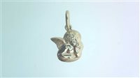 Pendant Stella Child Angeli custodi in Yellow Gold ANGELO P S/Z 3.60 G